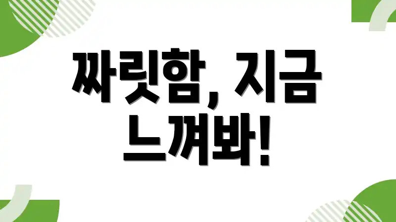 짜릿함, 지금 느껴봐!